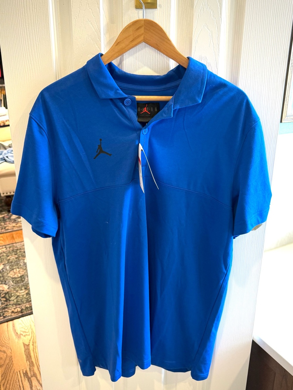 NEW Nike Jordan Men’s Blue Polo Shirt
